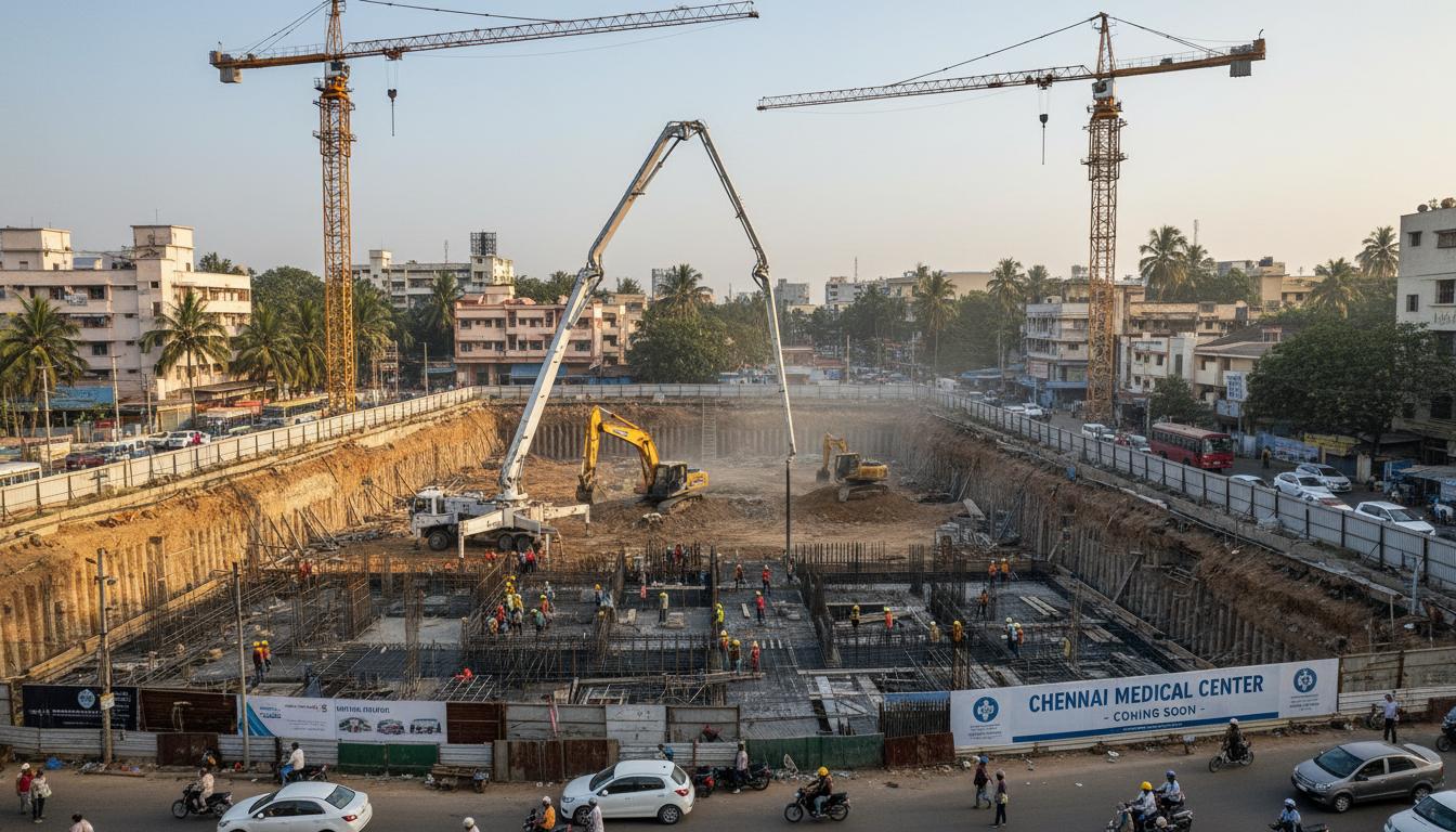 Agarwal Hospital Excavation